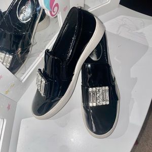 Michael Kors Black Patent leather Sneaker
